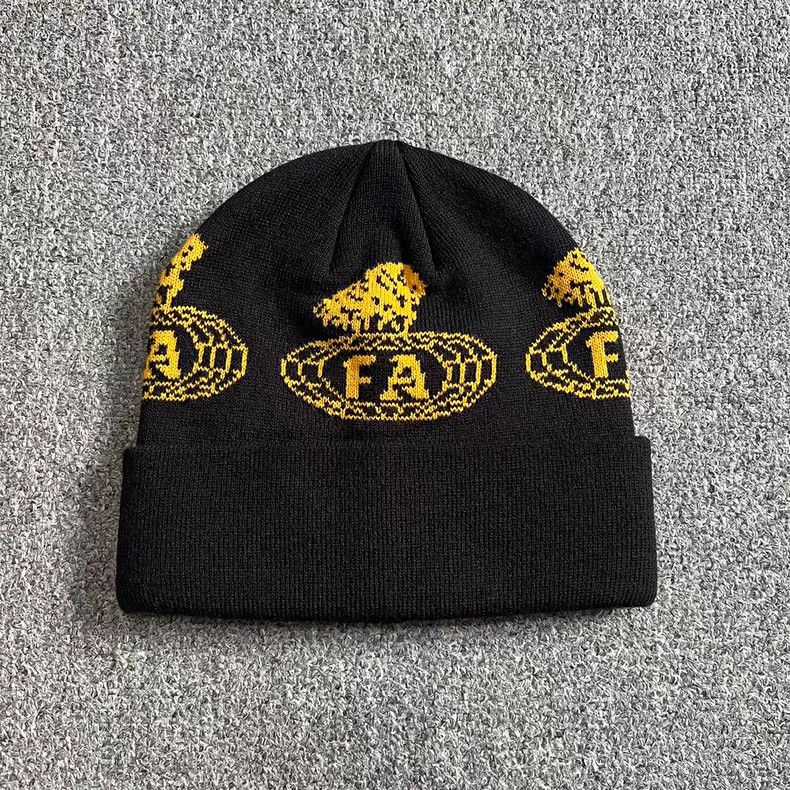 Fucking Awesome Fucking Awesome FA "Flea the World" Knit Beanie Q7 Size ONE SIZE - 1 Thumbnail