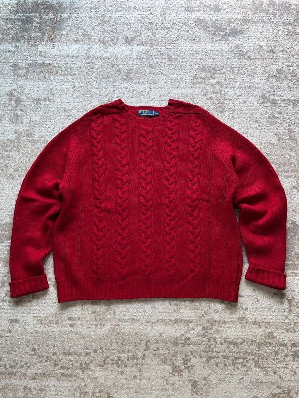 Polo Ralph Lauren Ralph Lauren Sz XXL Sweater Crewneck 70% Wool Vintage 90s Size US XXL / EU 58 / 5 - 1 Thumbnail