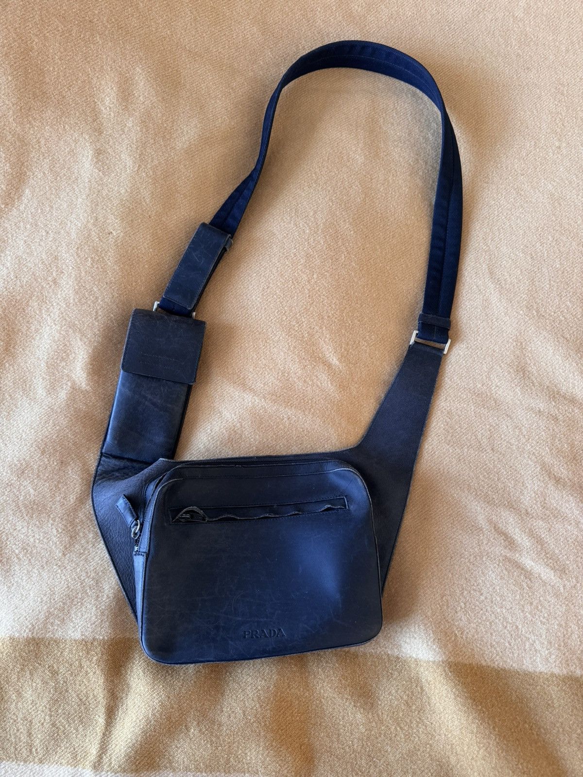 Prada Leather Crossbody Bag