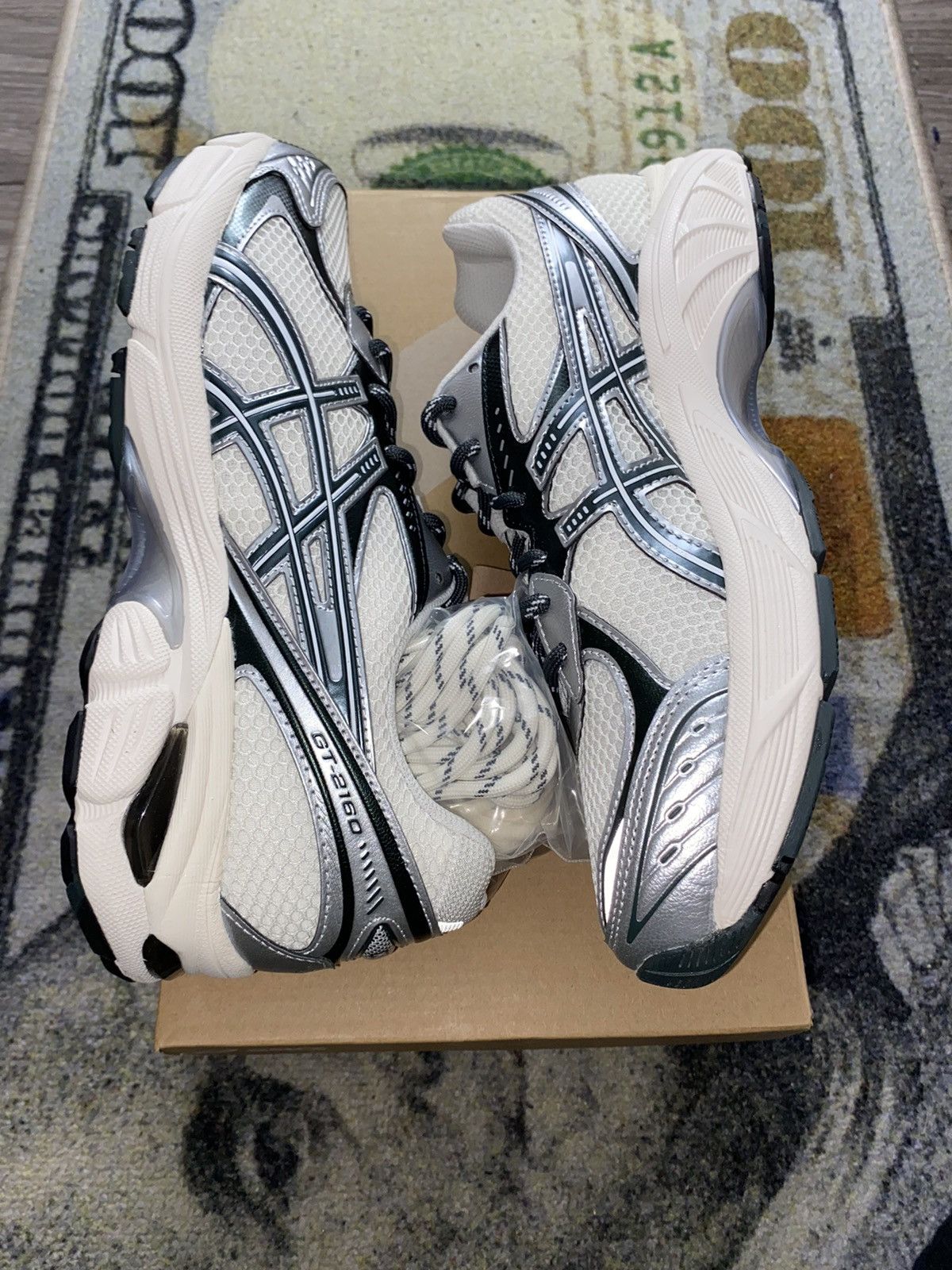 Asics × Kith Kith for ASICS GT-2160 - Cream / Scarab Size US 7.5 / EU 40-41 - 2 Thumbnail