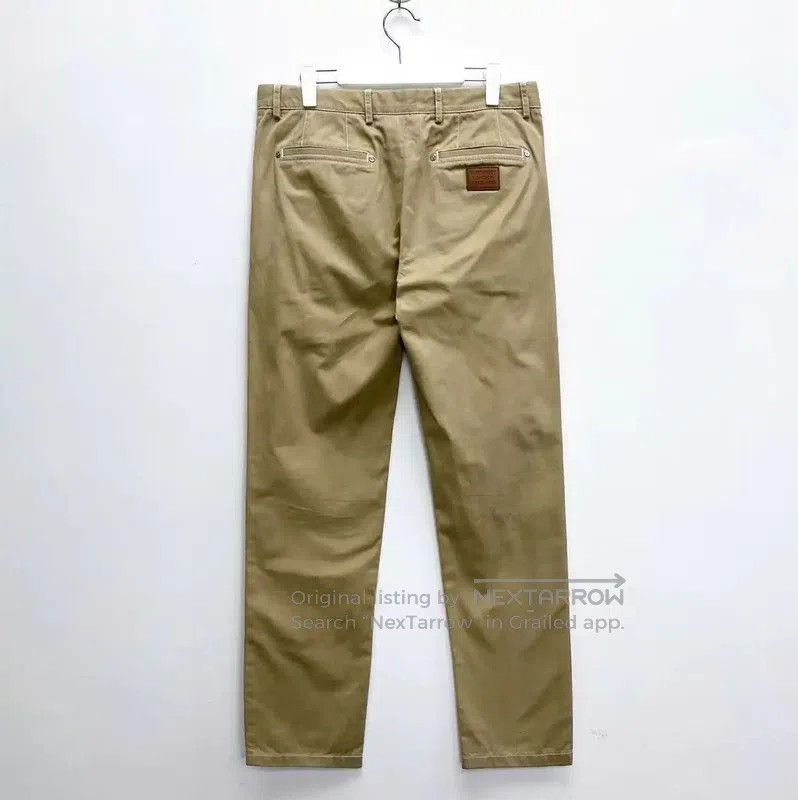 Burberry Burberry Khaki Cotton Logo Casual Pants. Size US 42 / EU 58 - 2 Thumbnail