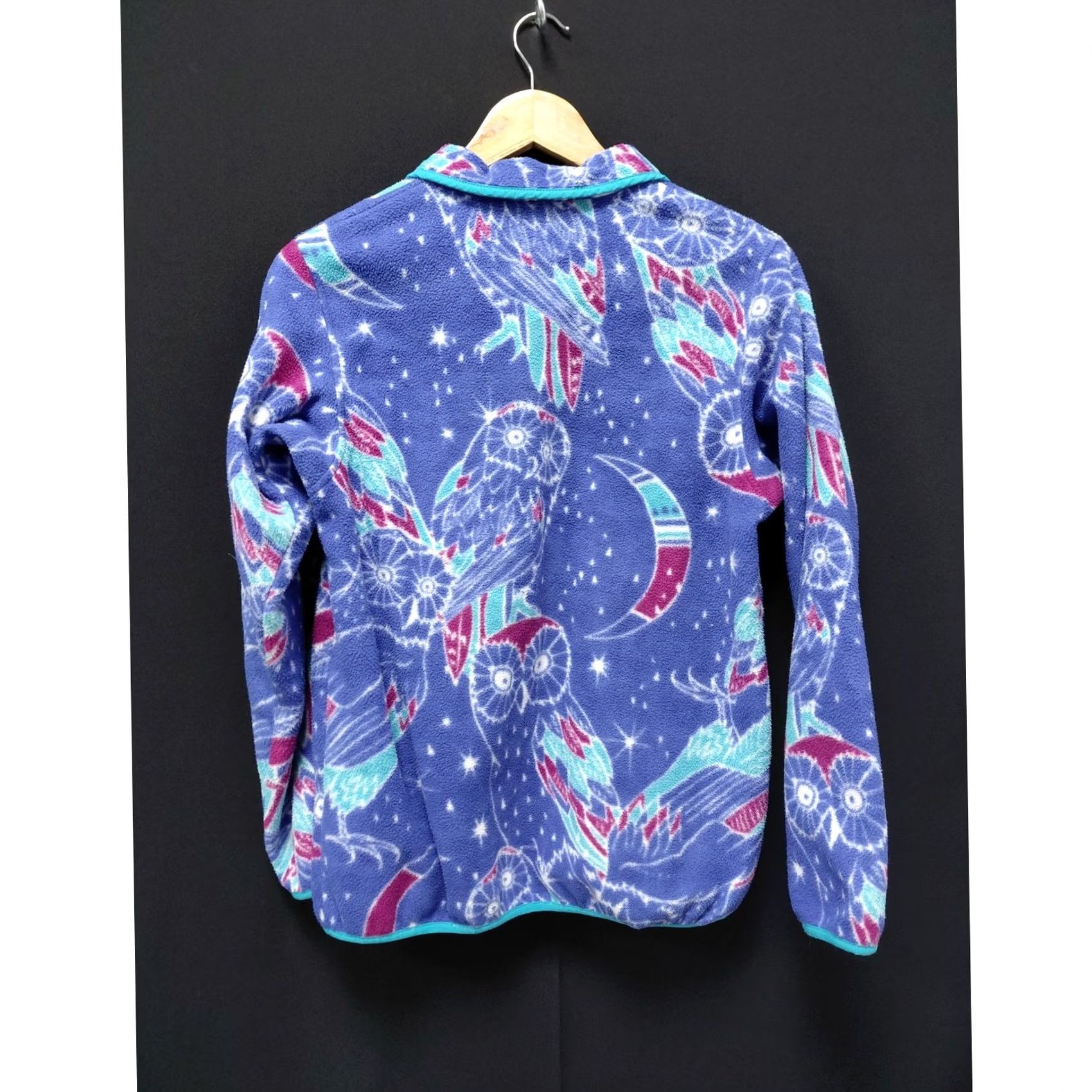 Patagonia VINTAGE Patagonia Synchilla Snap-T Fleece Pullover Jacket Southwestern Print Blue XS Women’s Regular Size XS Size XS / US 0-2 / IT 36-38 - 2 Thumbnail