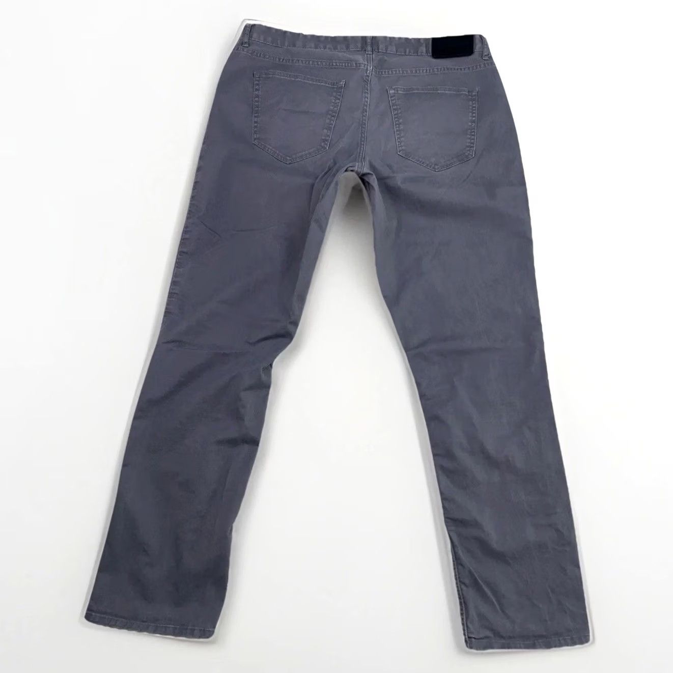 Michael Kors Michael Kors Grant Classic Fit Mens Pants Straight Leg Chino 36x32 Gray Cotton Blend Flat Front Zip Twill City Preppy 12833 Mens Size US 36 / EU 52 - 6 Thumbnail