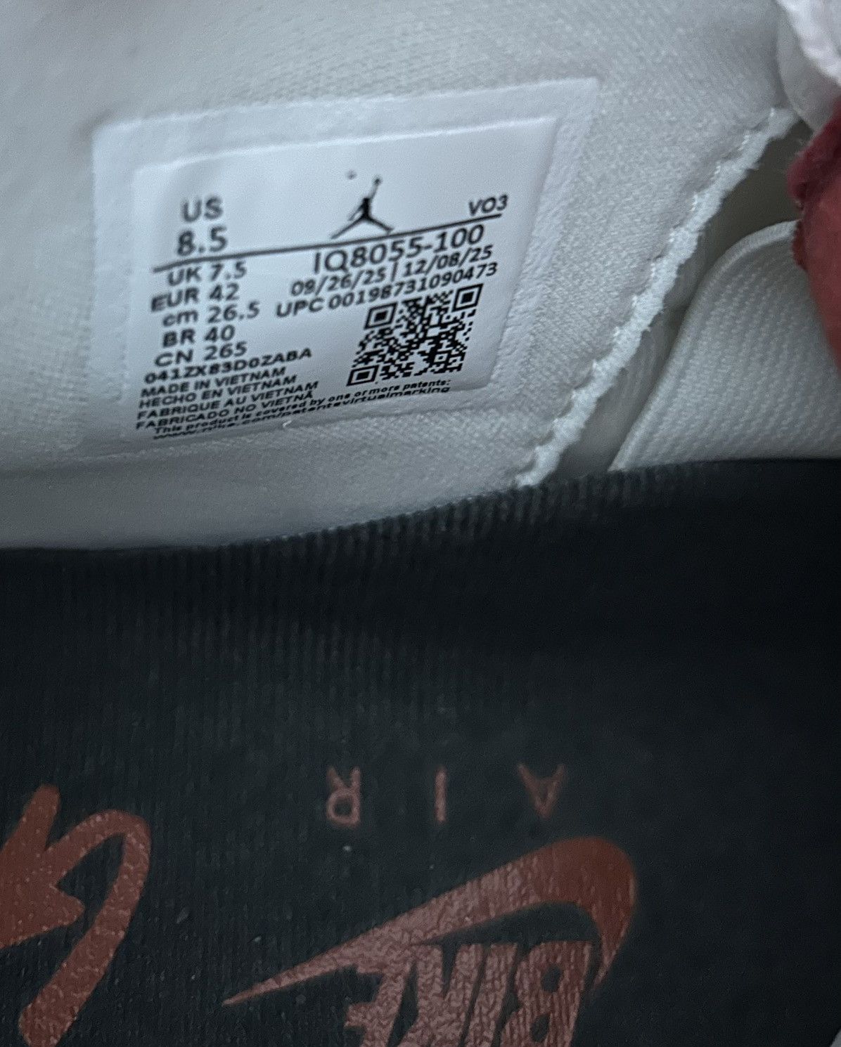 Jordan Brand Nike Air Jordan 4 Nigel Sylvester 'Brick After Brick' UK 7.5 Size US 7.5 / EU 40-41 - 10 Thumbnail