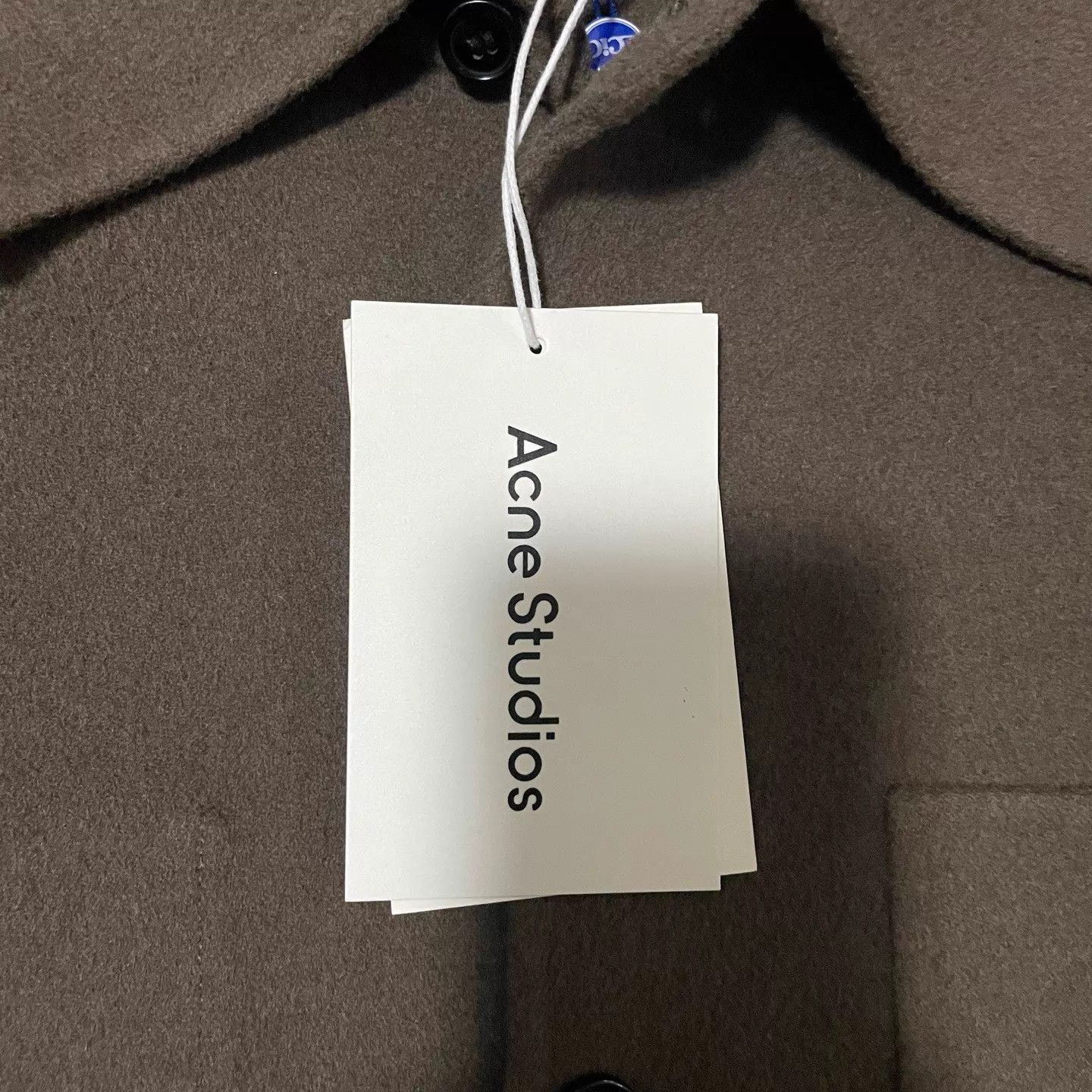 Acne Studios Acne Studios SS24 Chest Pocket Overshirt Dark Brown 46 Size US S / EU 44-46 / 1 - 3 Thumbnail