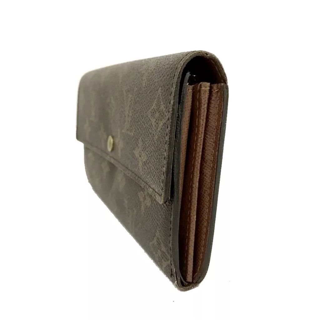 Louis Vuitton Louis Vuitton Monogram Portefeiulle Sarah Long Wallet Size ONE SIZE - 3 Thumbnail