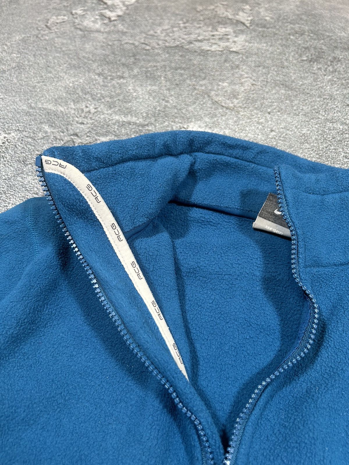 Nike × Nike ACG × Vintage Vintage Nike ACG full zip blue fleece jacket Size US S / EU 44-46 / 1 - 4 Thumbnail