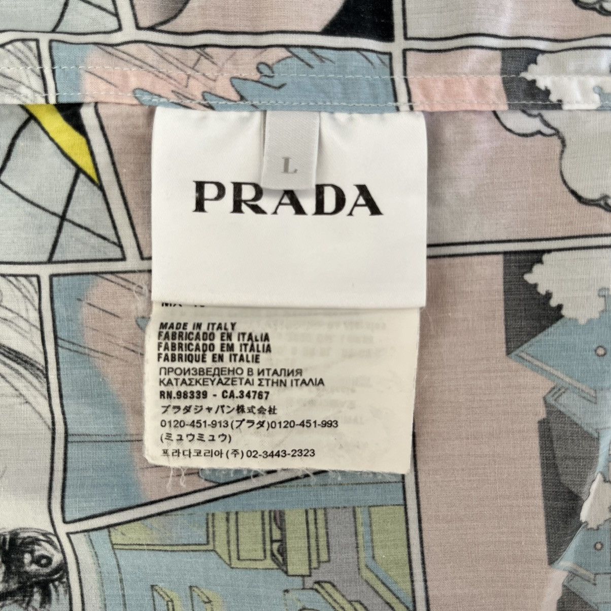 Prada Prada Cartoon Short-Sleeve Shirt Size US L / EU 52-54 / 3 - 7 Thumbnail