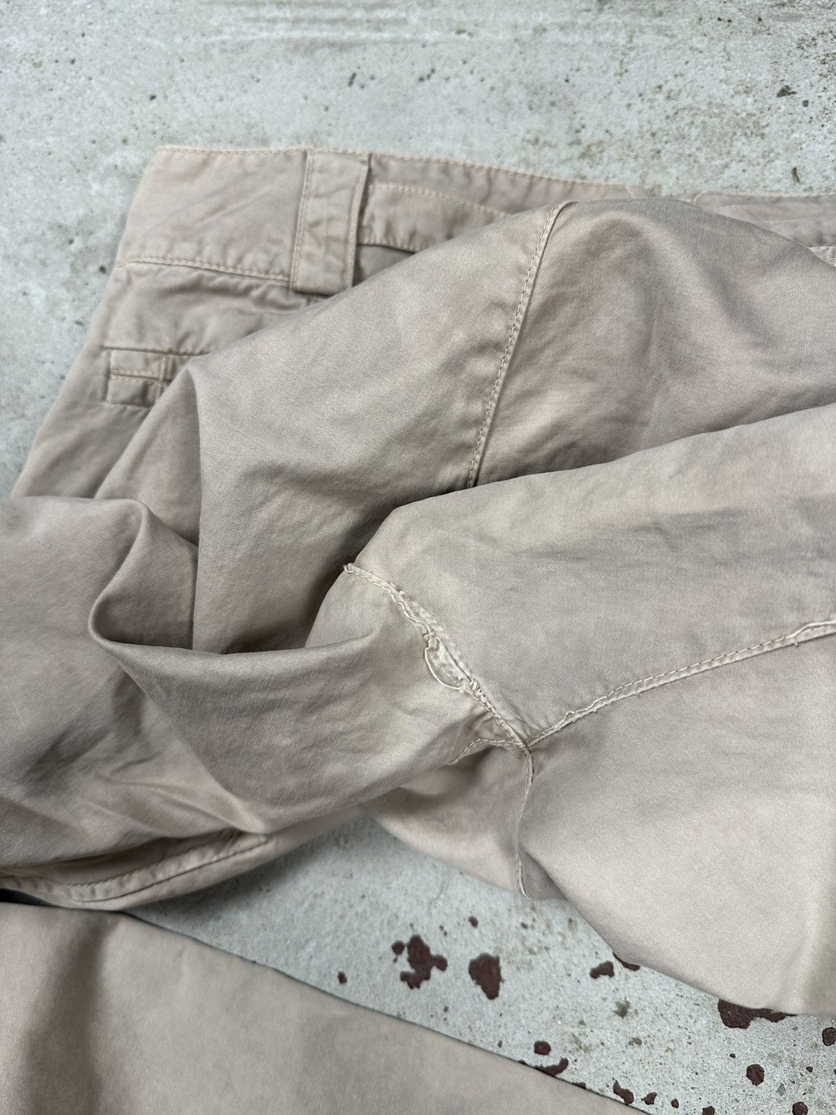 Ermanno Scervino Ermanno Scervino Beige Cargo Multipocket Pants Size US 32 / EU 48 - 16 Thumbnail