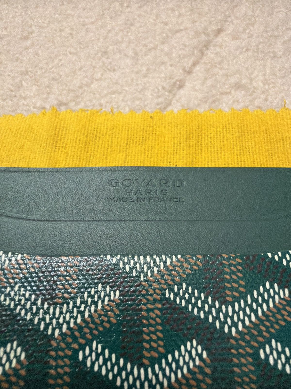 Goyard Goyard Saint Sulpice Green Size ONE SIZE - 2 Thumbnail