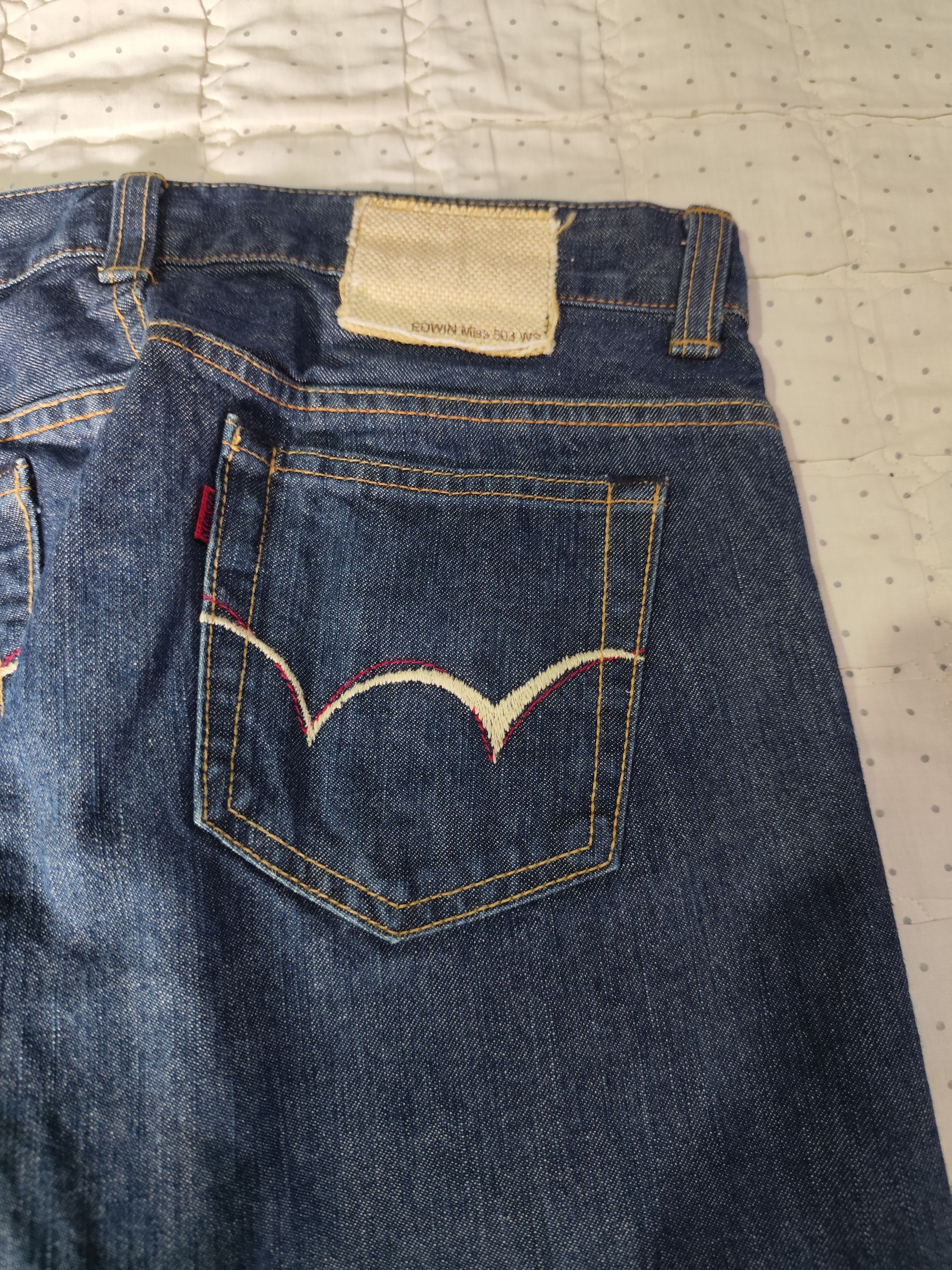 Beauty Beast × Edwin × If Six Was Nine Vintage Edwin 503 Miss Flare Denim J011 Size 28" / US 6 / IT 42 - 13 Thumbnail