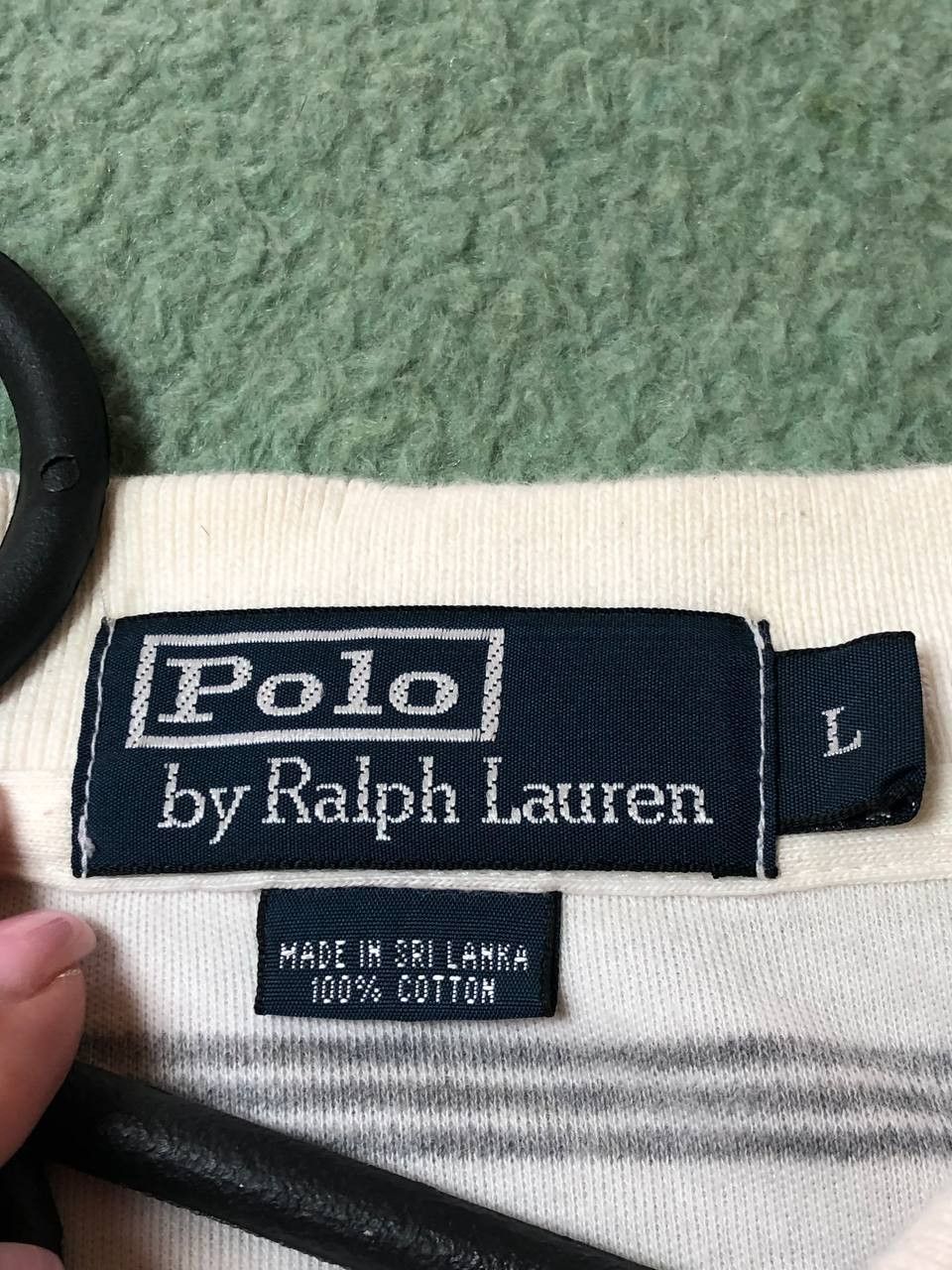 Polo Ralph Lauren Polo Ralph Lauren Horizontal Striped Men's Polo Size L Size US L / EU 52-54 / 3 - 2 Thumbnail
