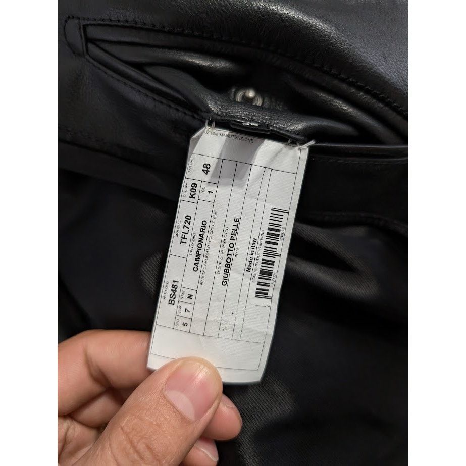 Tom Ford o1rshd1 Outerwear Other Leather Jacket in Black Size US M / EU 48-50 / 2 - 18 Thumbnail