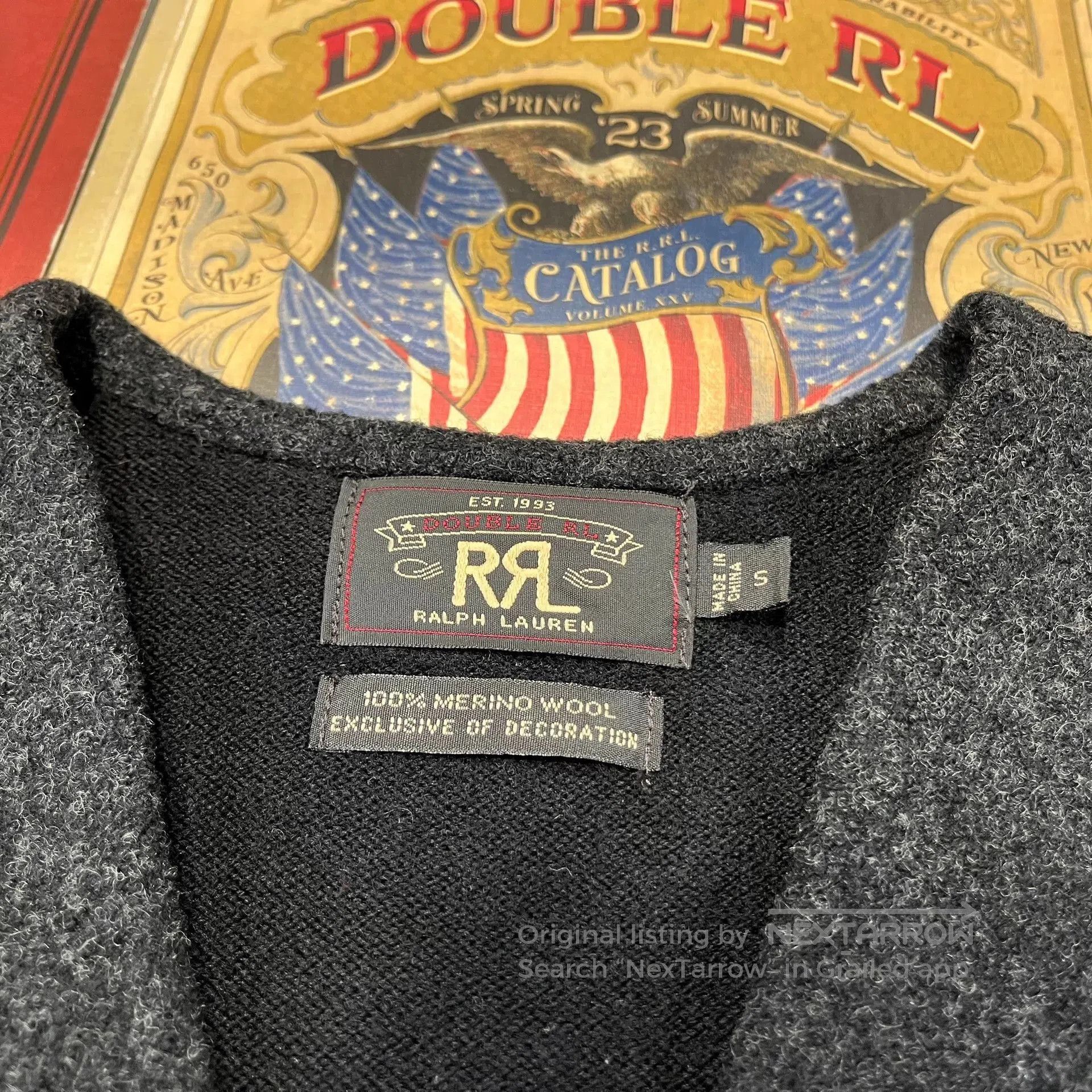 RRL Ralph Lauren RRL Double RL Wool Vest. Size US S / EU 44-46 / 1 - 3 Thumbnail