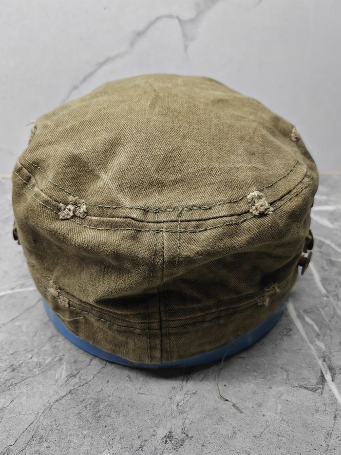 If Six Was Nine Vintage Cadet Japanese Cadet Distressed Style Cap Hat Size ONE SIZE - 5 Thumbnail
