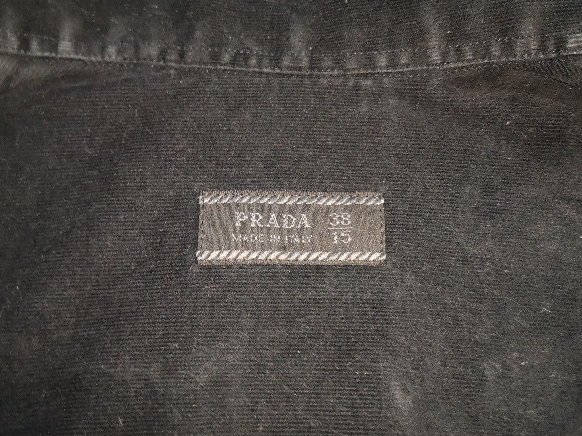 Prada Prada Milano Corduroy Button-Up Shirt Size US M / EU 48-50 / 2 - 10 Thumbnail