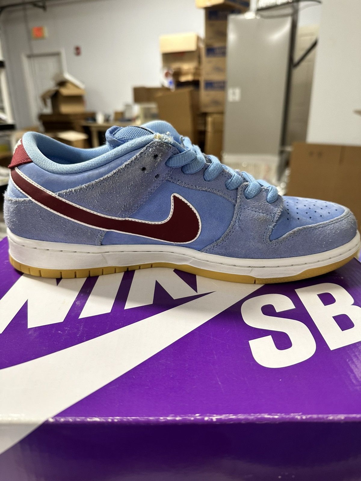 Nike Nike dunk low philadelphia phillies Size US 10 / EU 43 - 5 Thumbnail