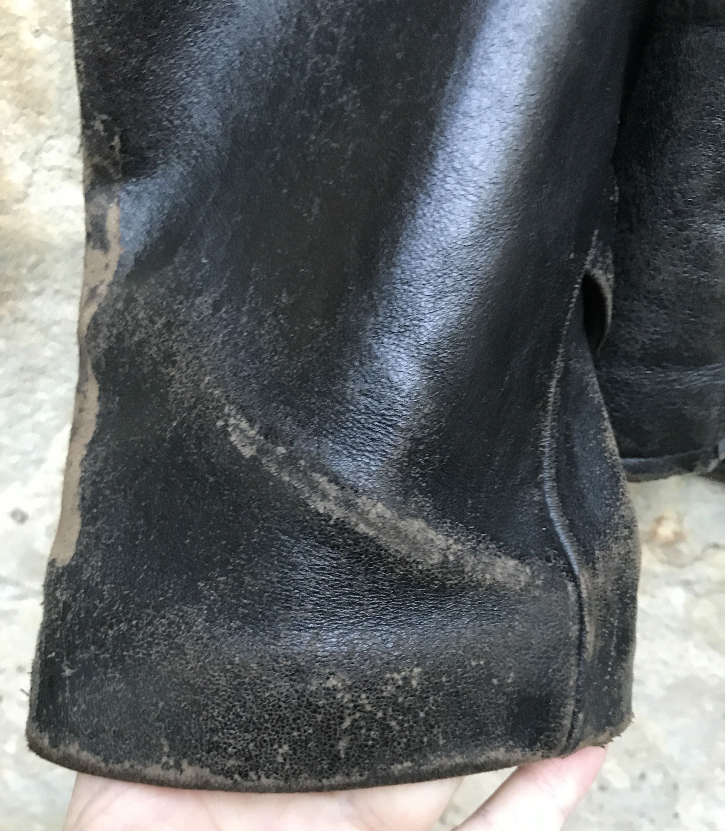 Vintage Rare Vintage 60s French Motorcycle Leather Biker Jacket Size US XL / EU 56 / 4 - 18 Thumbnail