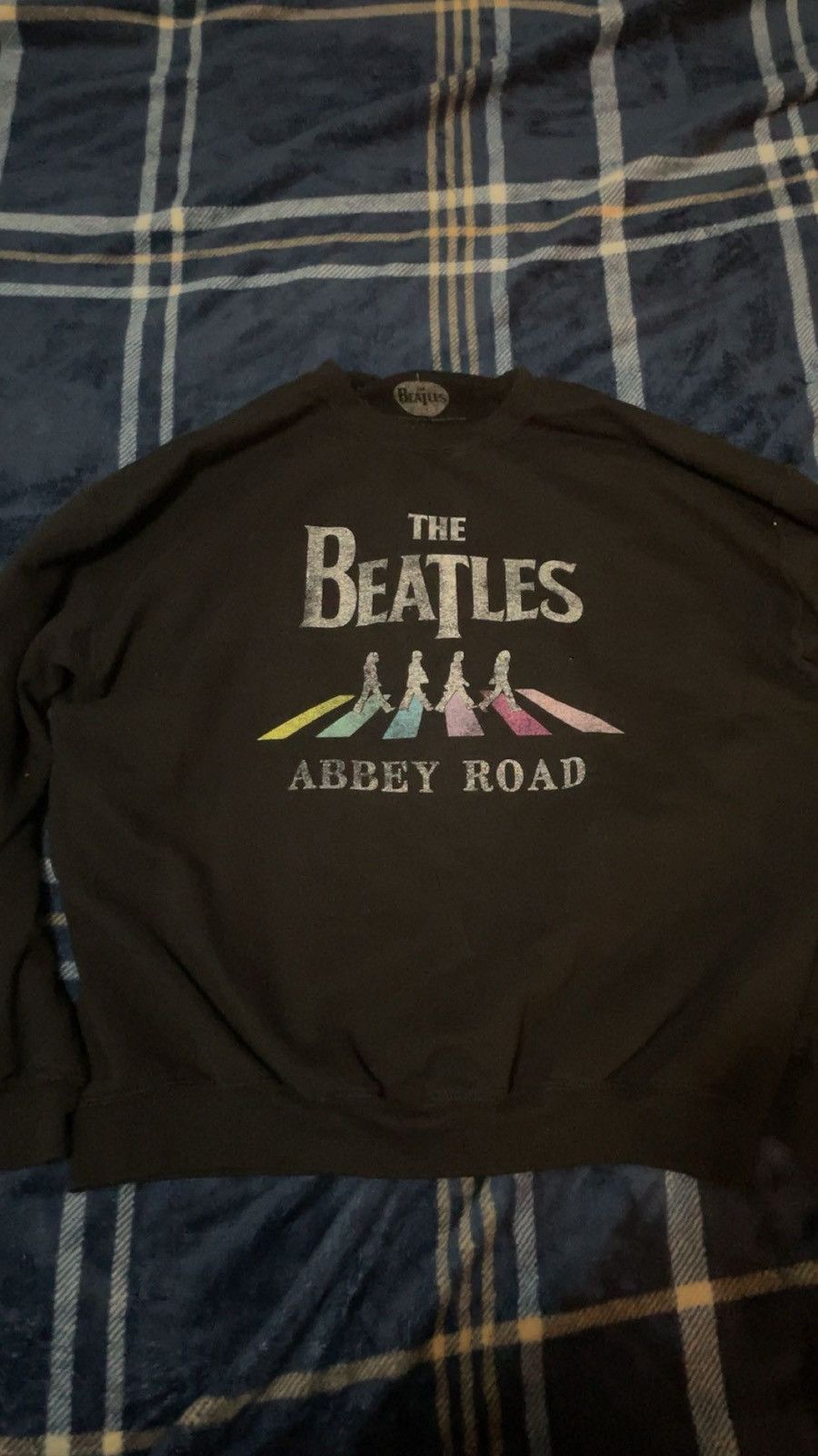Vintage vintage faded Beatles sweatshirt Size US L / EU 52-54 / 3 - 3 Thumbnail