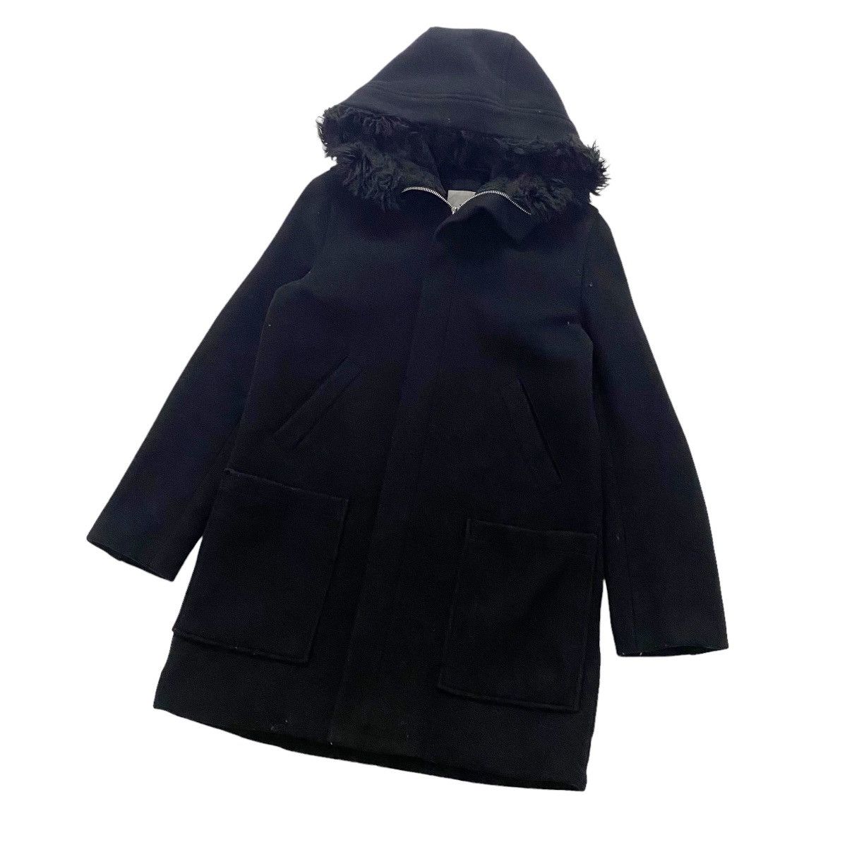 Issey Miyake ☀️I.S Sunao Kuwahara wool zipper hoodie coat Size US M / EU 48-50 / 2 - 4 Thumbnail