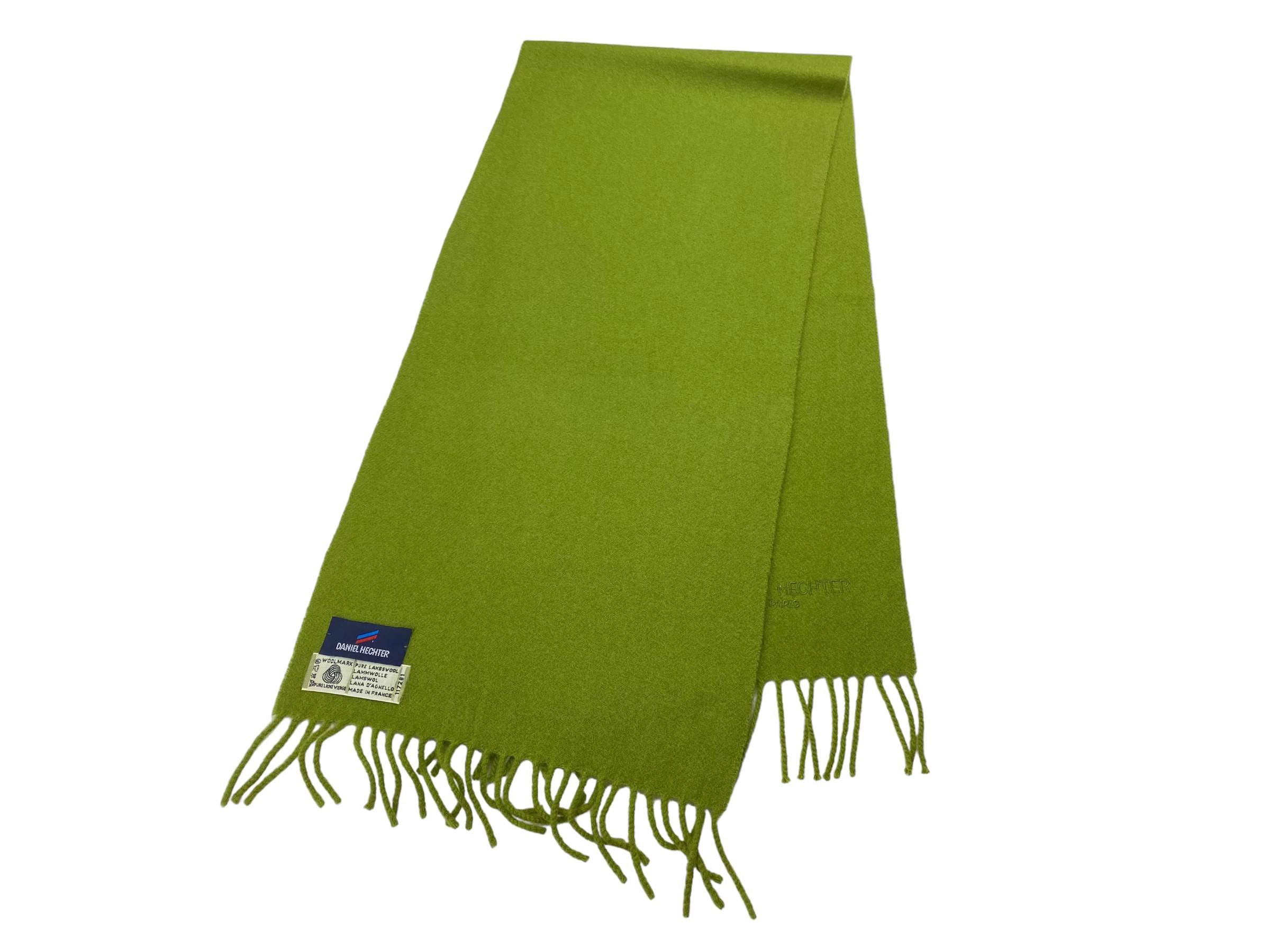 Daniel Hechter × Vintage Daniel Hechter Paris scarf Pure Lambswool Vintage Scarves Size ONE SIZE - 2 Thumbnail