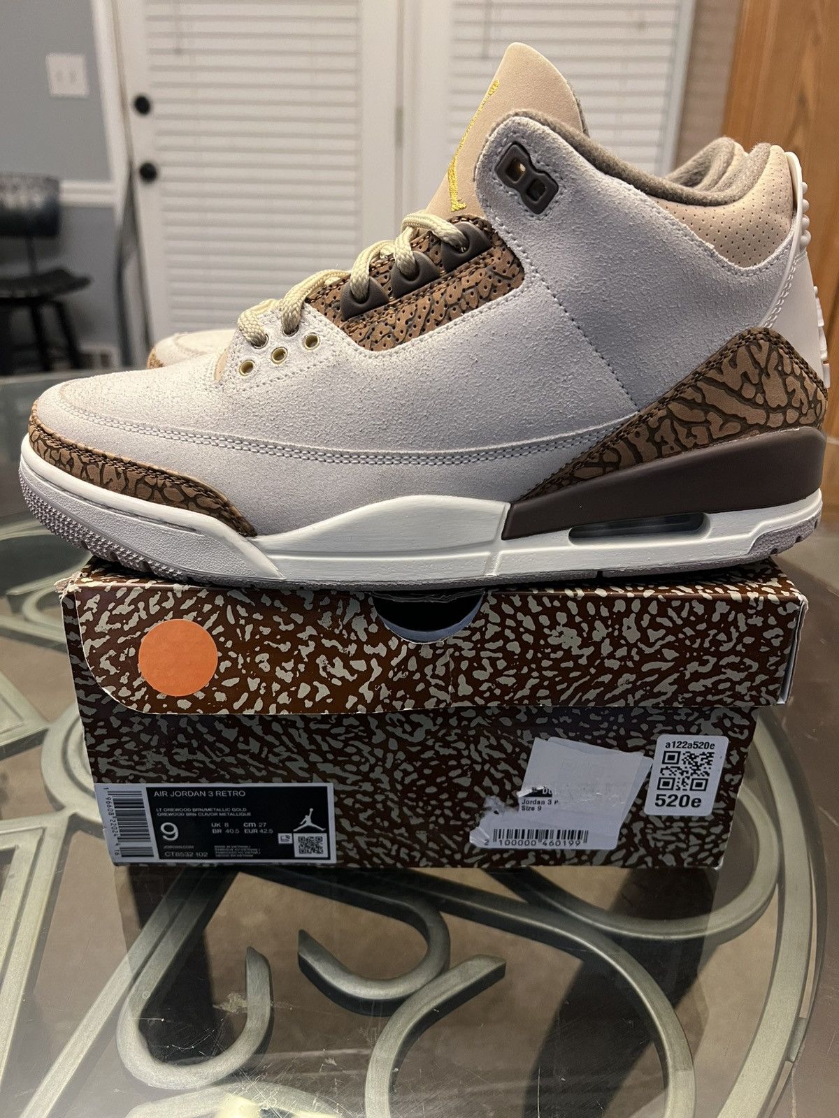 Jordan Brand Jordan 3 Retro Palomino Size US 9 / EU 42 - 2 Thumbnail
