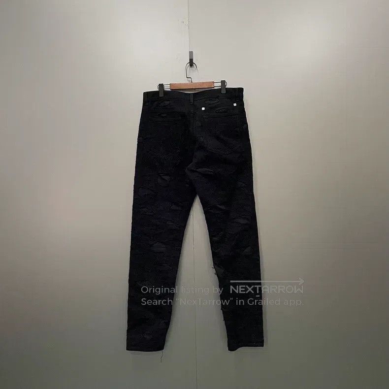 Givenchy Givenchy Black Ripped Denim Pants Size US 36 / EU 52 - 2 Thumbnail