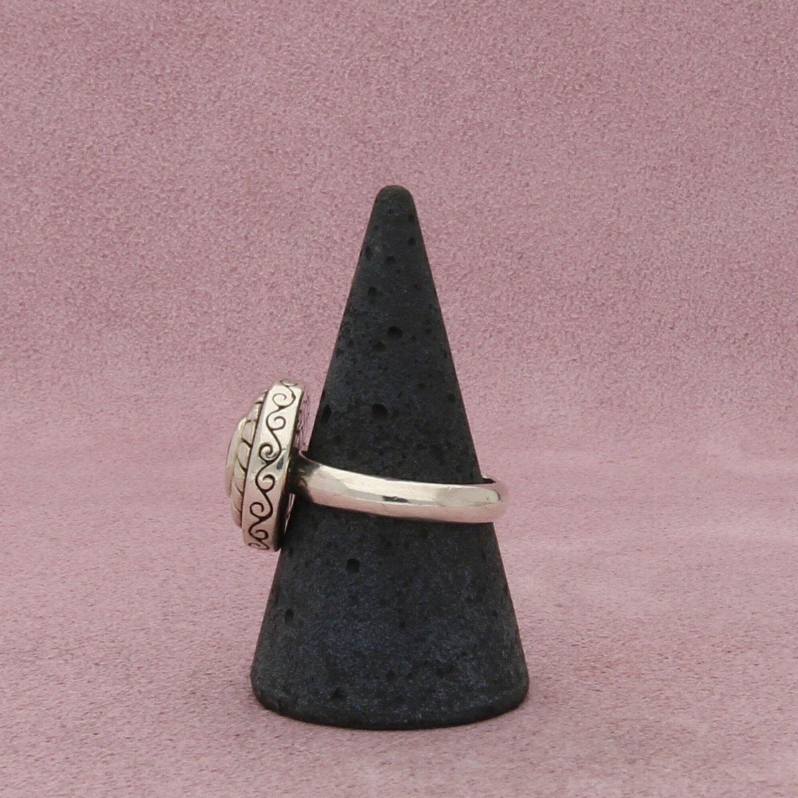 Brighton brighton sterling silver braided topaz round ring size 8.25 Size ONE SIZE - 4 Thumbnail