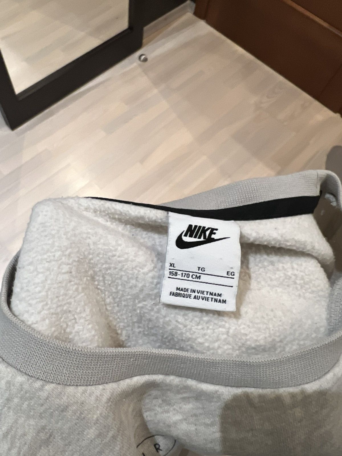 Nike offers🤝/ Nike Air grey sweatshirt 💫 Size US M / EU 48-50 / 2 - 8 Thumbnail