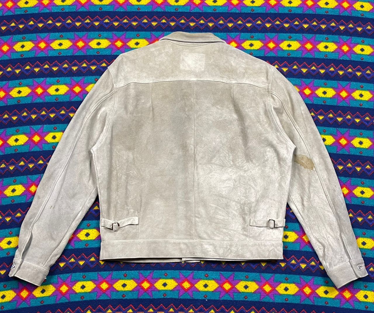 GOODENOUGH × Hiroshi Fujiwara × Japanese Brand 90s GoodEnough Hiroshi Fujiwara Cow Hide Leather Jacket Size US L / EU 52-54 / 3 - 12 Thumbnail