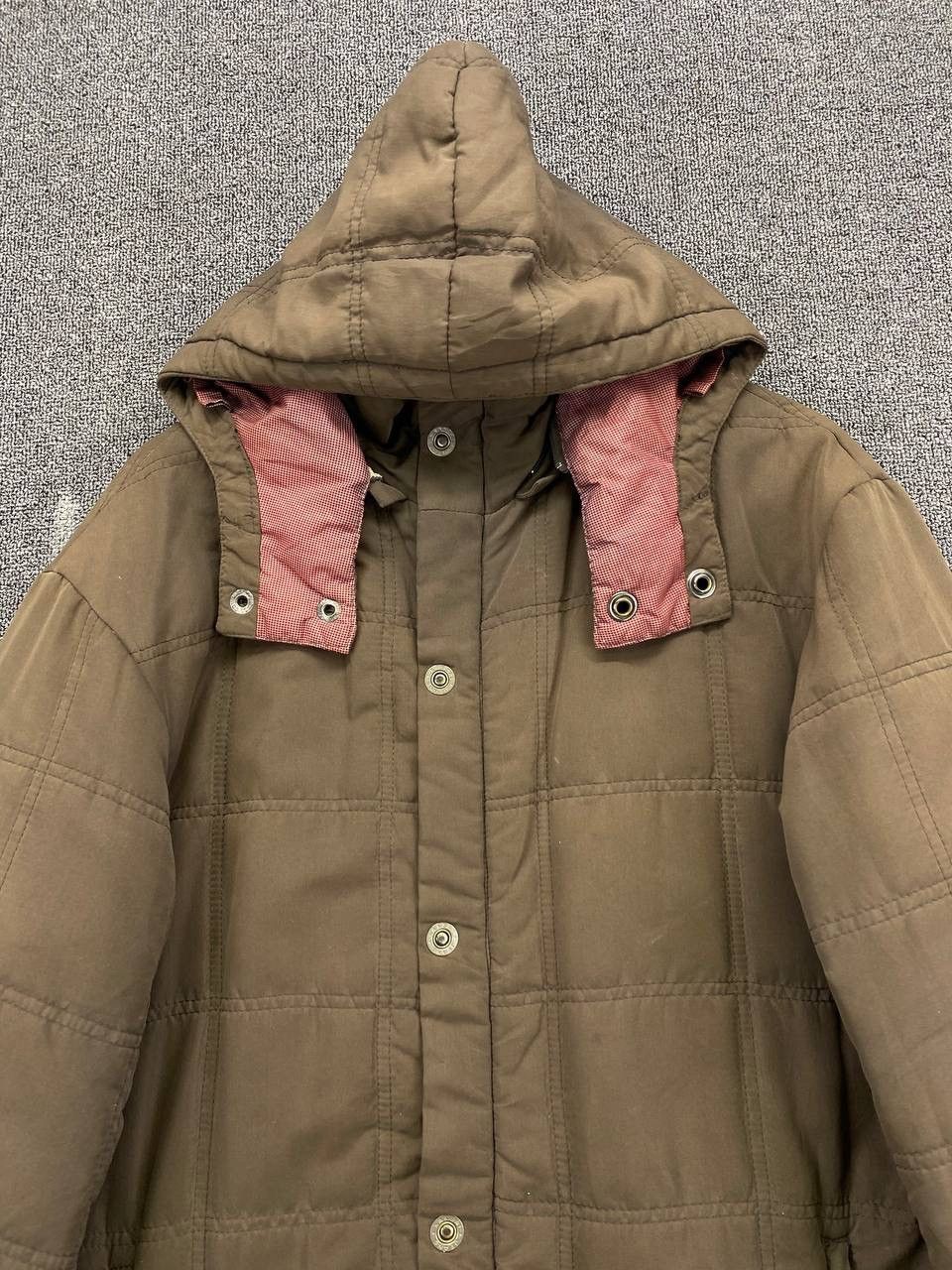 Kansai Yamamoto Vintage Kansai Yamamoto Hoodie Quilted Down Jacket Size US M / EU 48-50 / 2 - 5 Thumbnail