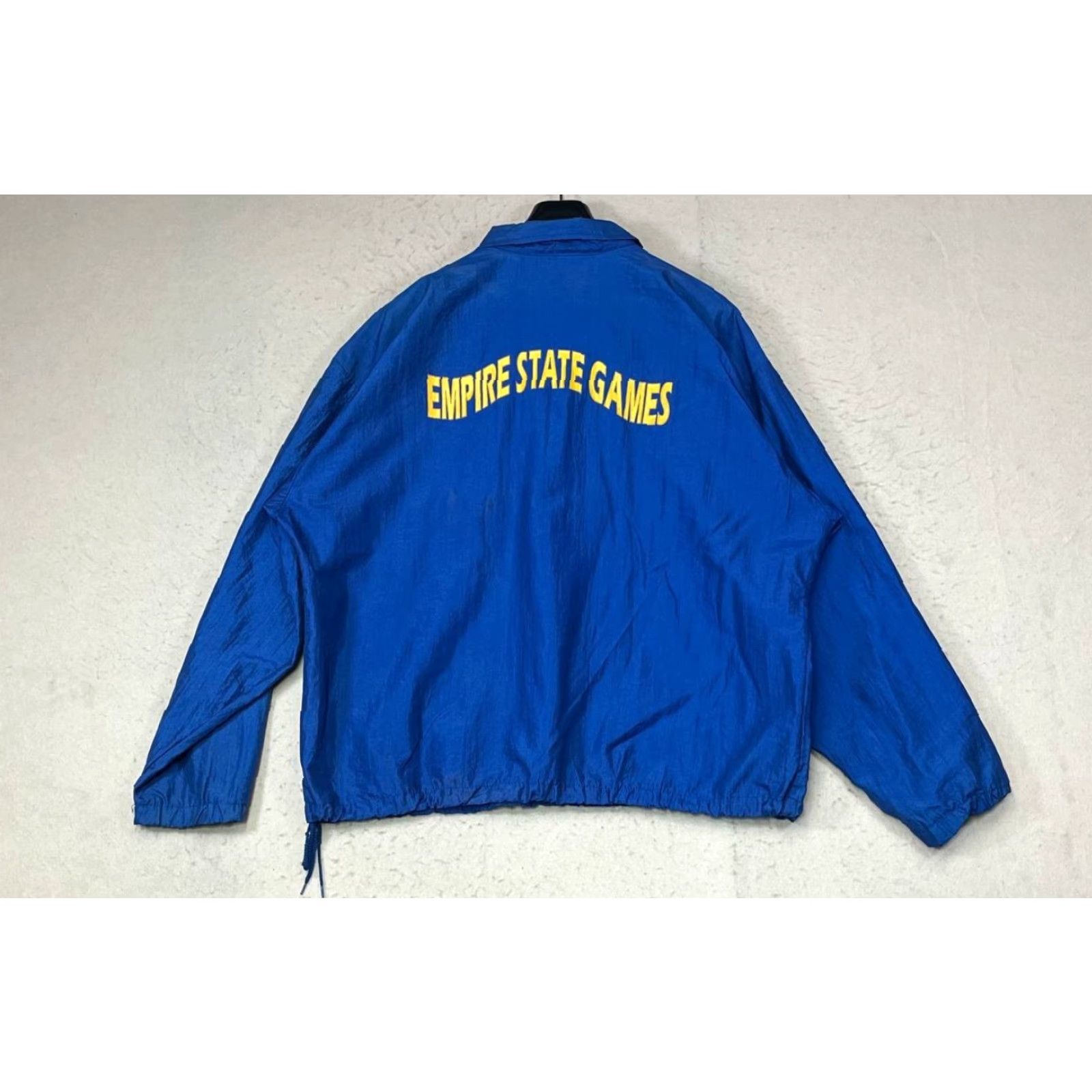 Vintage VINTAGE Sportsmaster Jacket XL Mens Blue Nylon Windbreaker Retro Coach Made in USA Size US XL / EU 56 / 4 - 2 Thumbnail
