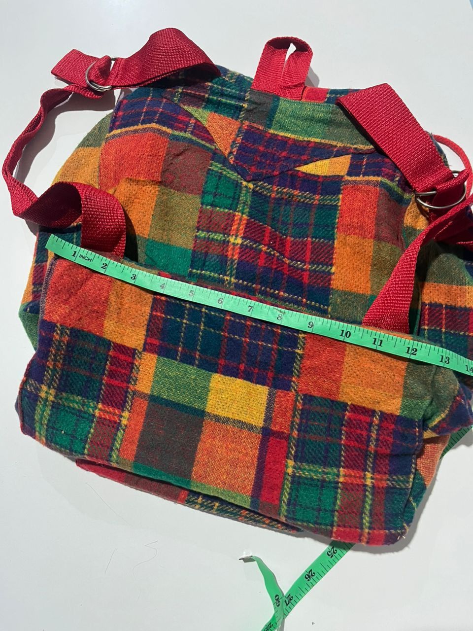 Guess Authentic Vintage Guess Wool Backpack Size ONE SIZE - 7 Thumbnail