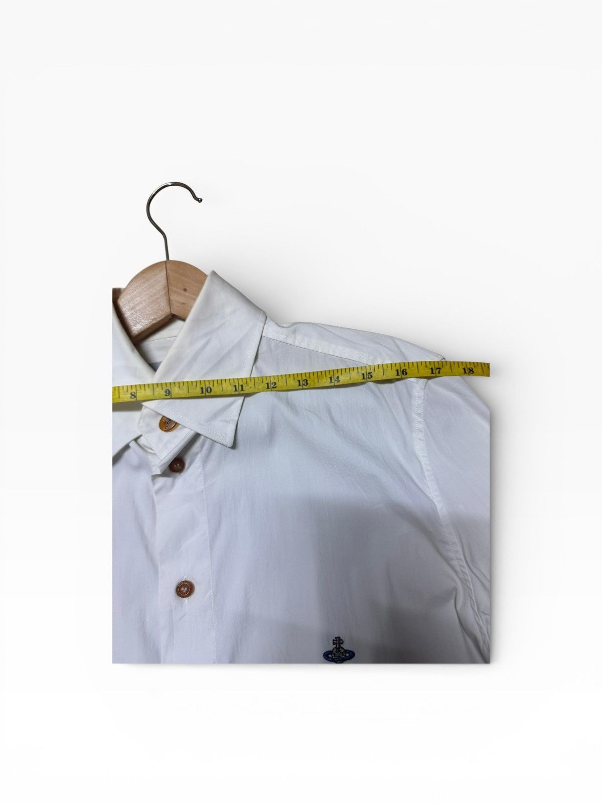 Vivienne Westwood Vivienne Westwood Man Embroidery Orb Logo Shirt Size US M / EU 48-50 / 2 - 12 Thumbnail