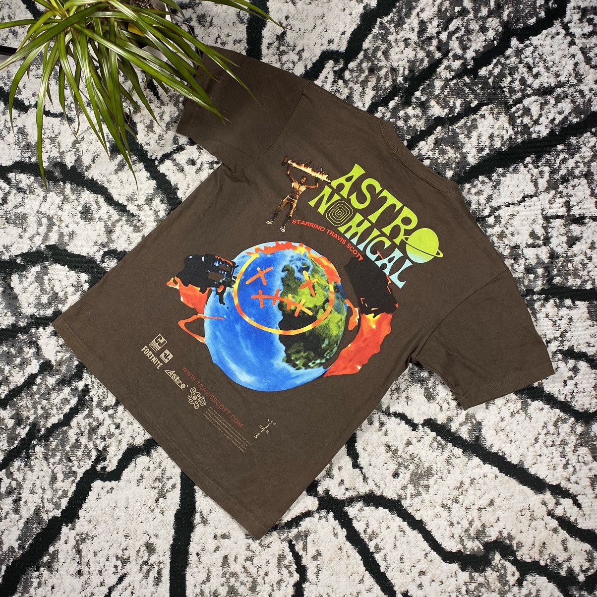 Travis Scott Astroworld Tour Wish You Were Here Tee Black 2019 Release!!! Available In Store & Online - Foto 10