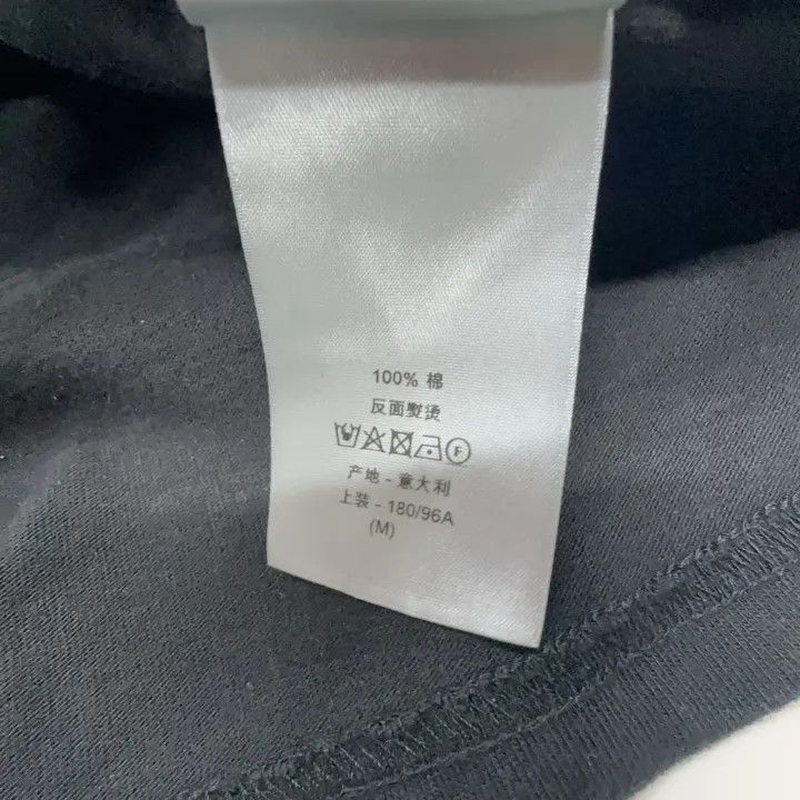 Dior Dior Dior Logo Print Relaxed Fit Black T-Shirt 0079-2507 Size US M / EU 48-50 / 2 - 2 Thumbnail