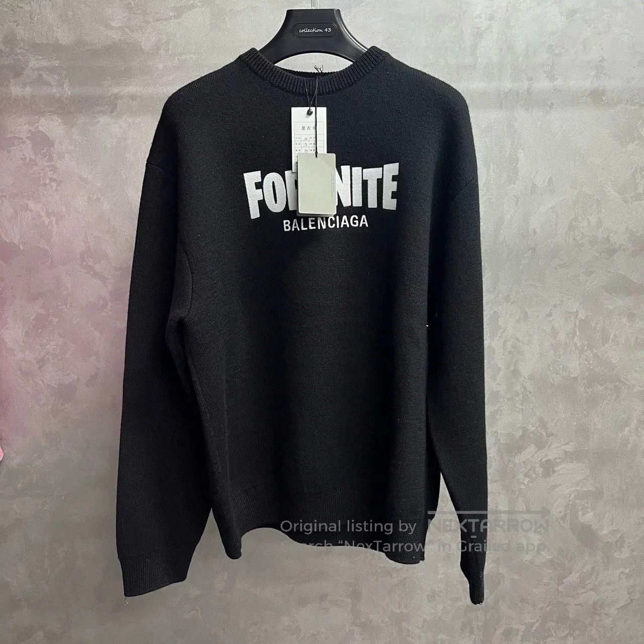 Balenciaga Balenciaga Fortnite Print Crewneck Sweater. Size US M / EU 48-50 / 2 - 1 Thumbnail