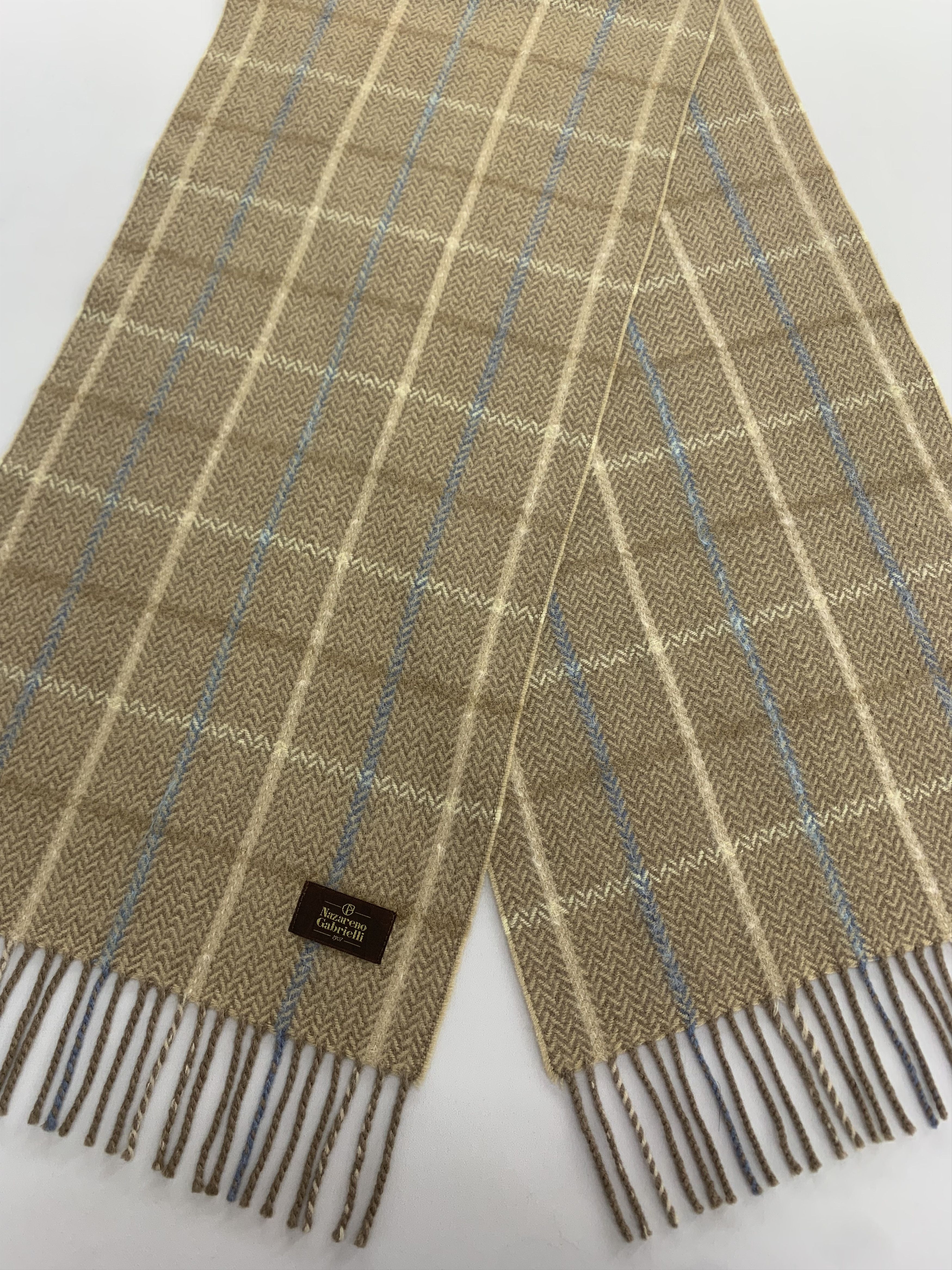 Nazareno Gabrielli Nazareno Gabrielli Scarf Wool Muffler Neck Wrap BL3172 Size ONE SIZE - 3 Thumbnail