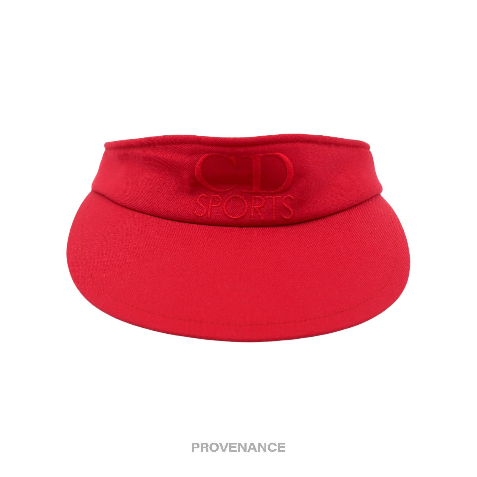 Dior 🔴 Dior CD SPORTS Visor - Red Size ONE SIZE - 1 Thumbnail