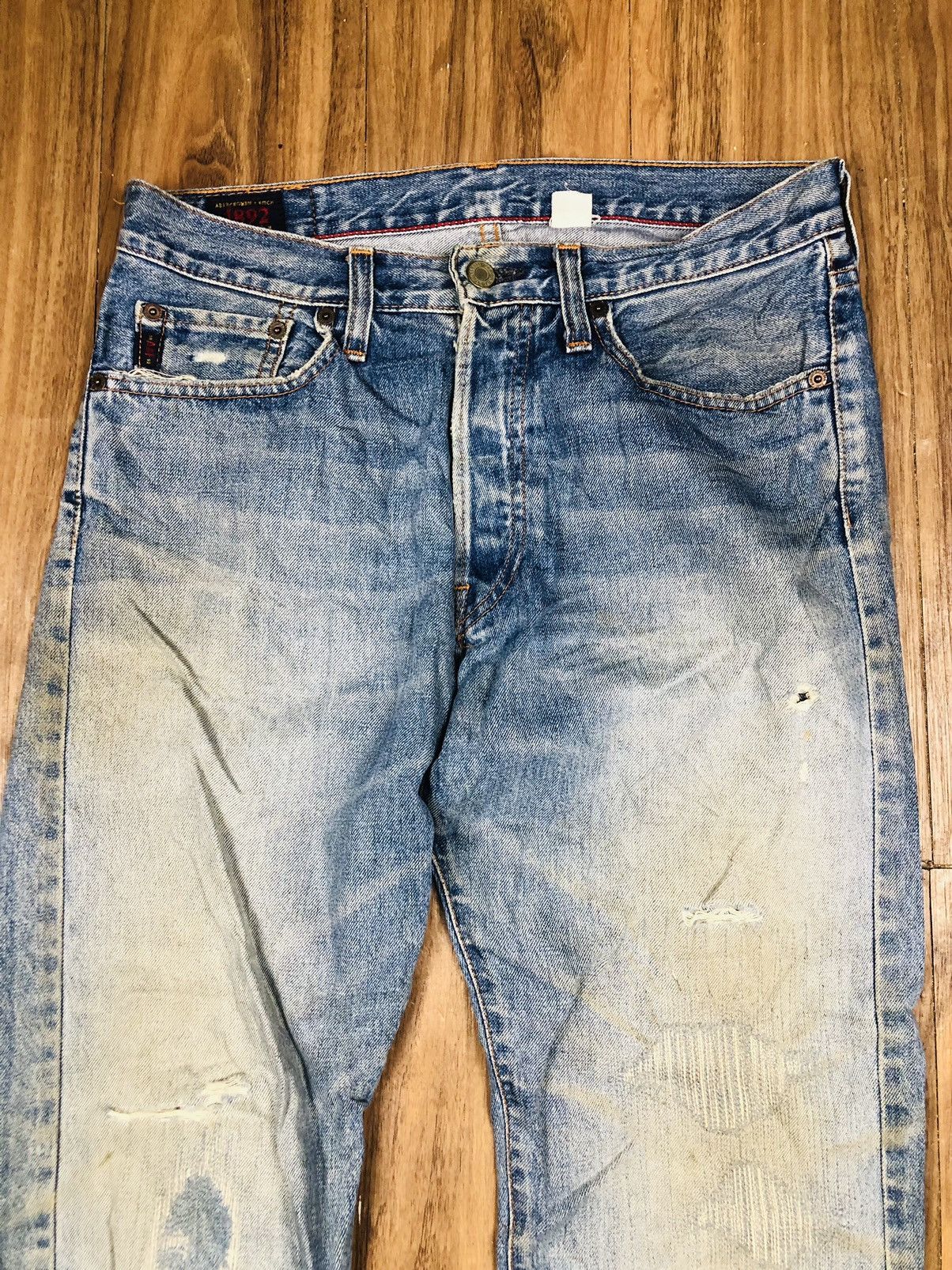 Abercrombie & Fitch Abercrombie & Fitch Premium Denim Jeans (35) Size US 32 / EU 48 - 3 Thumbnail