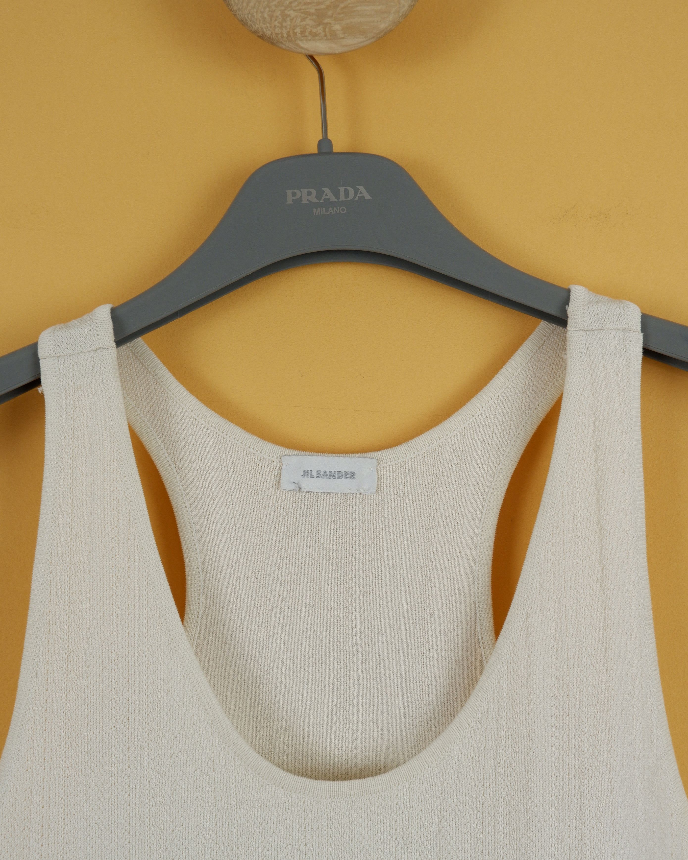 Raf Simons Rare! Raf Simons for Jil Sander tank top SS10 Size US S / EU 44-46 / 1 - 3 Thumbnail
