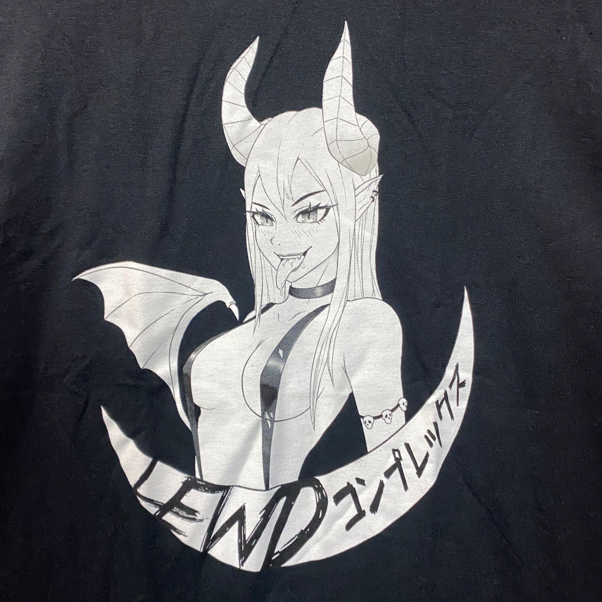 Anime Lewd Complex Lewd Vampire Succubus T-Shirt XL Size US XL / EU 56 / 4 - 2 Thumbnail