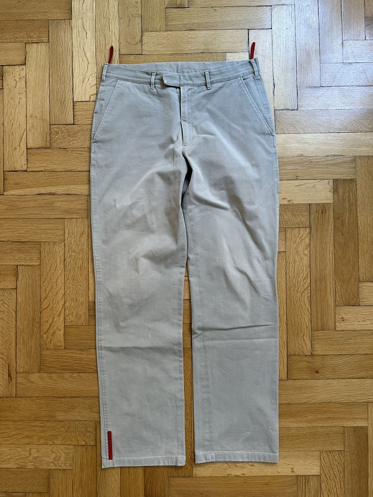 Prada Vintage Prada Sport Collection 00s Red Tab Archive Pants Size US 33 - 2 Thumbnail