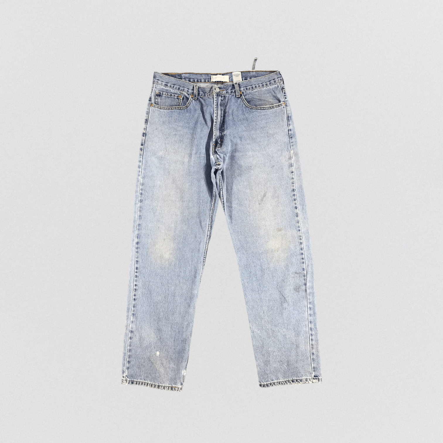 Levi's × Vintage Vintage 90s Light Wash Levis 550 Jeans-JM1849 Size US 38 / EU 54 - 1 Thumbnail