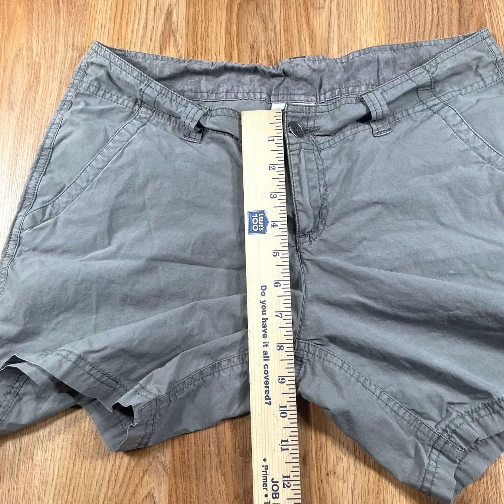 Vintage Columbia Sportswear Company Womens Shorts 6 Green Khaki Flat Front Chino Slacks Size 28" / US 6 / IT 42 - 5 Thumbnail
