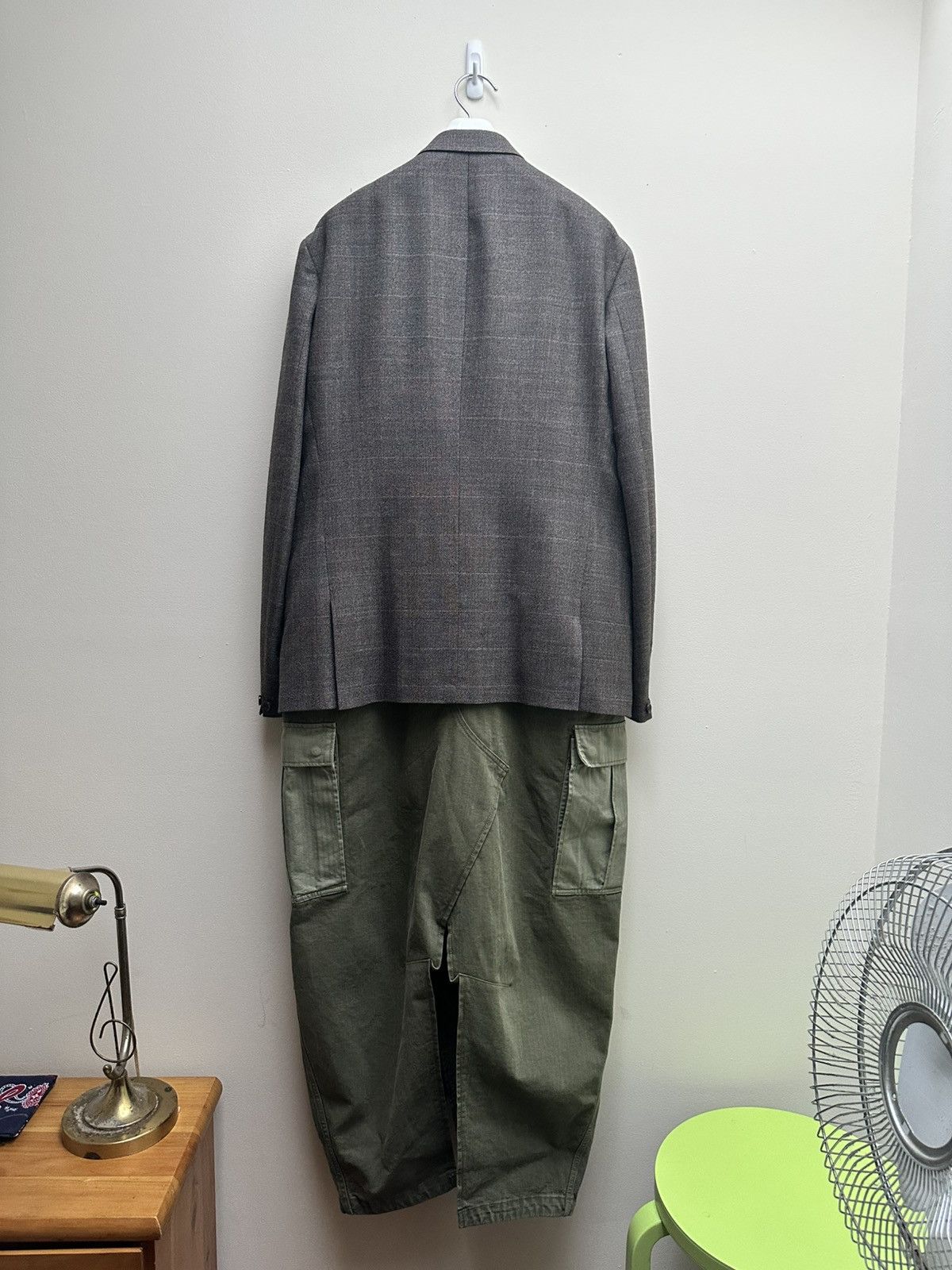 Comme des Garcons Junya Watanabe AW24 Deconstructed Suit Jacket Size US L / EU 52-54 / 3 - 6 Thumbnail