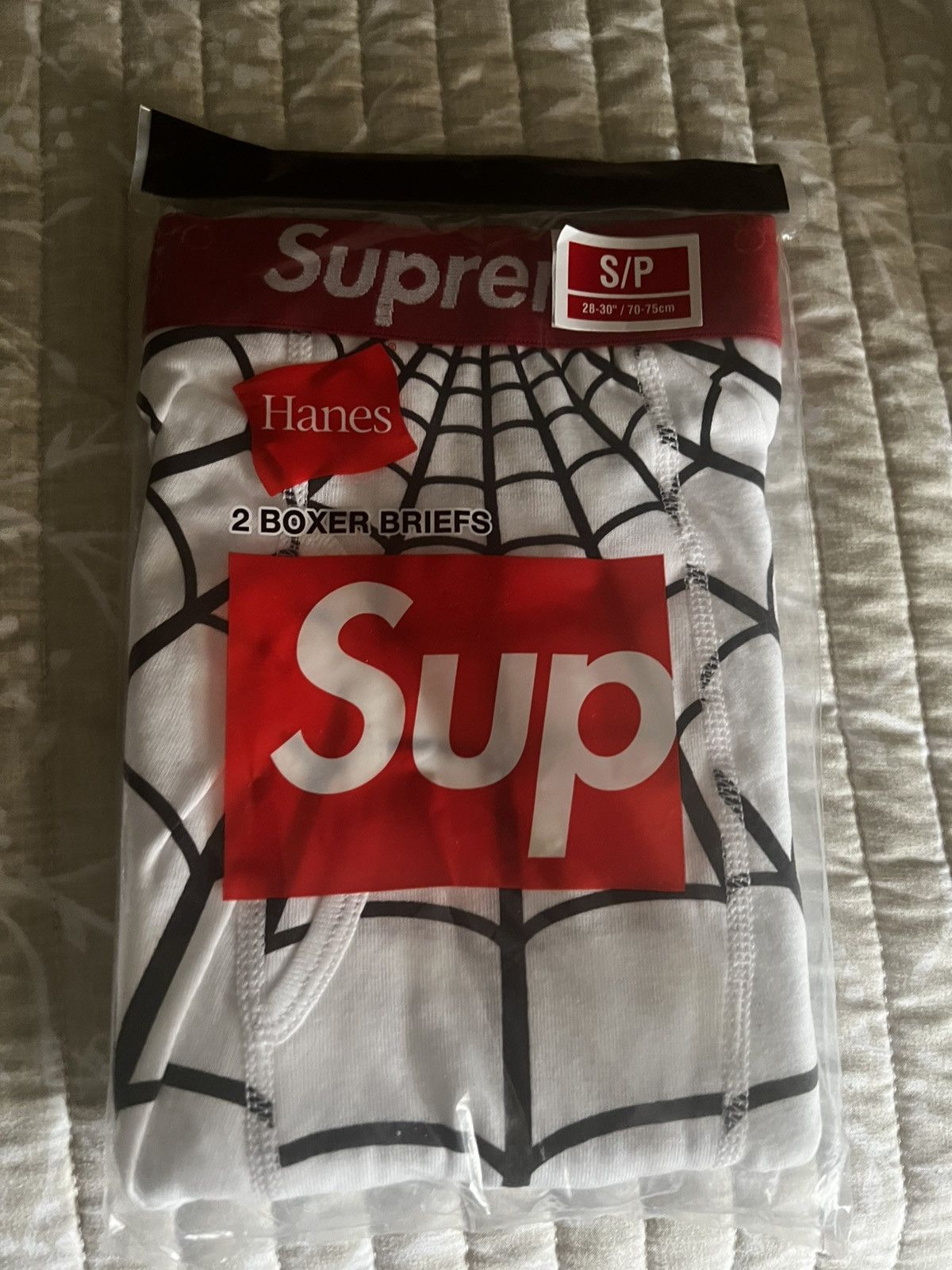 Supreme Supreme x Hanes Spiderman boxers | Grailed