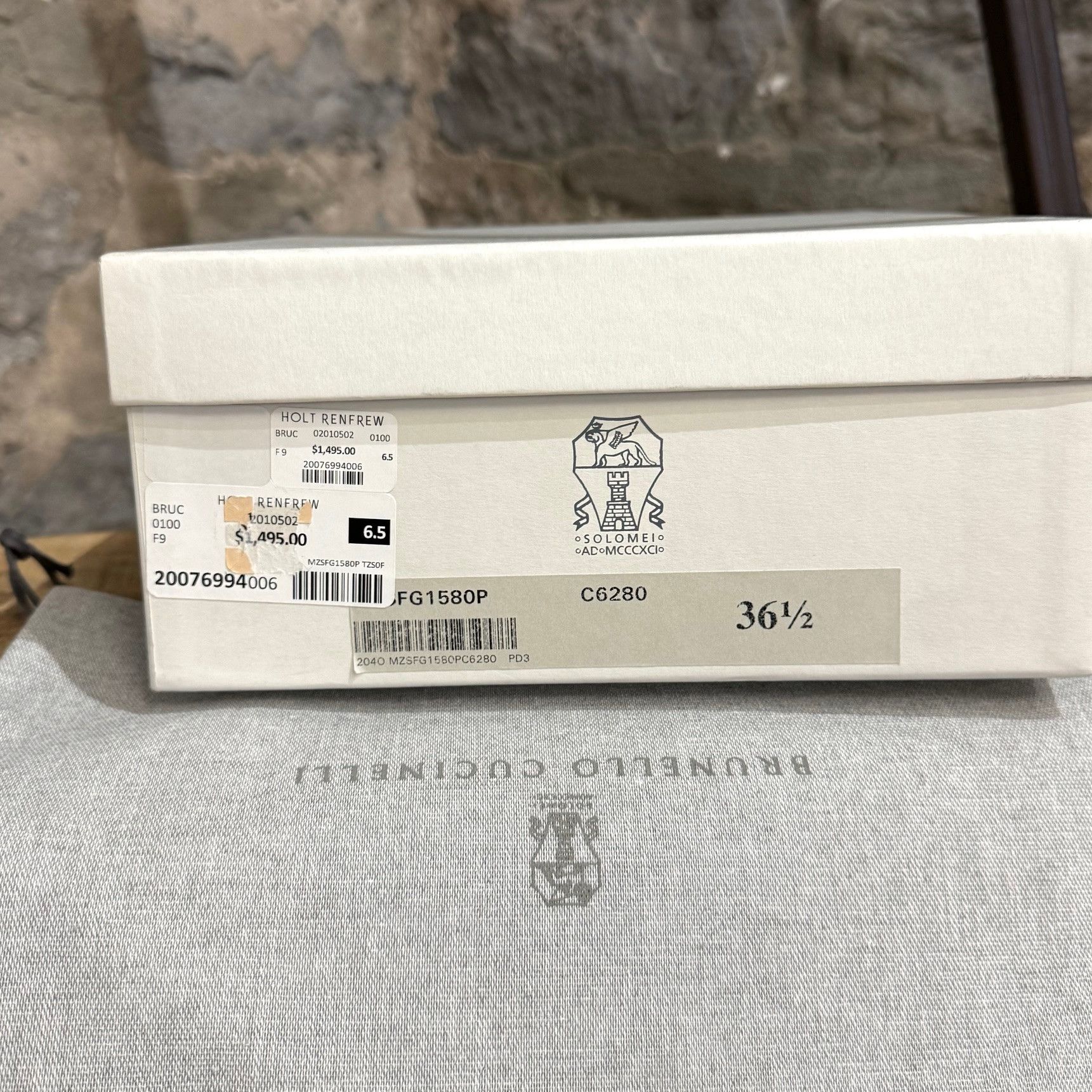 Brunello Cucinelli Brunello Cucinelli Monili Mesh Sneakers Size US 6.5 / IT 36.5 - 13 Thumbnail
