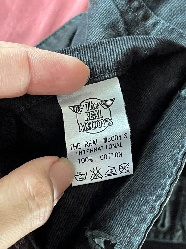 The Real McCoy's The Real McCoys SizeL TIGER CAMOUFLAGE Hand-dyed Black Tige Size US 28 / EU 44 - 8 Thumbnail