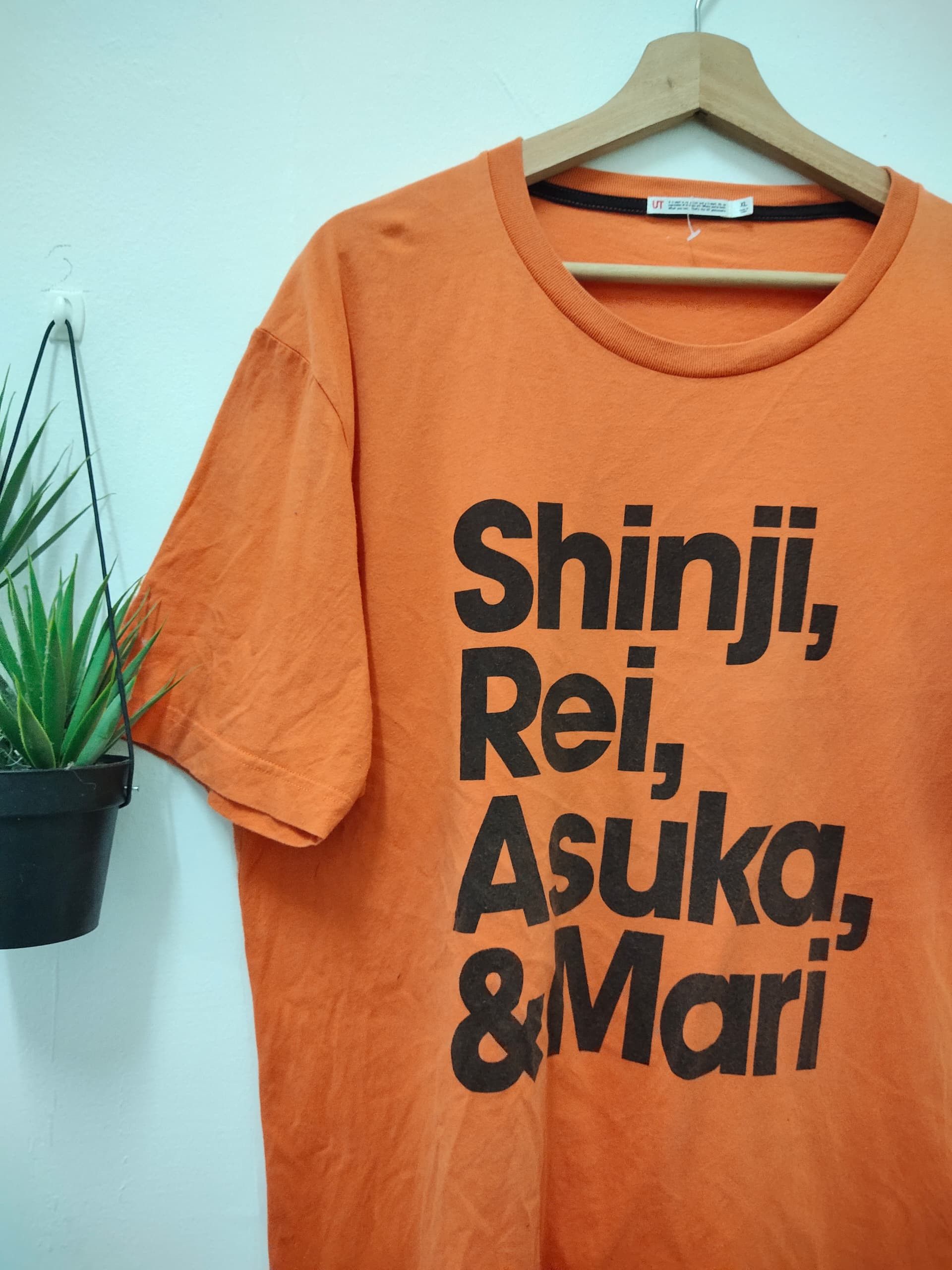 Anime Evangelion Japanese anime t shirt asuka rei Size US XL / EU 56 / 4 - 3 Thumbnail